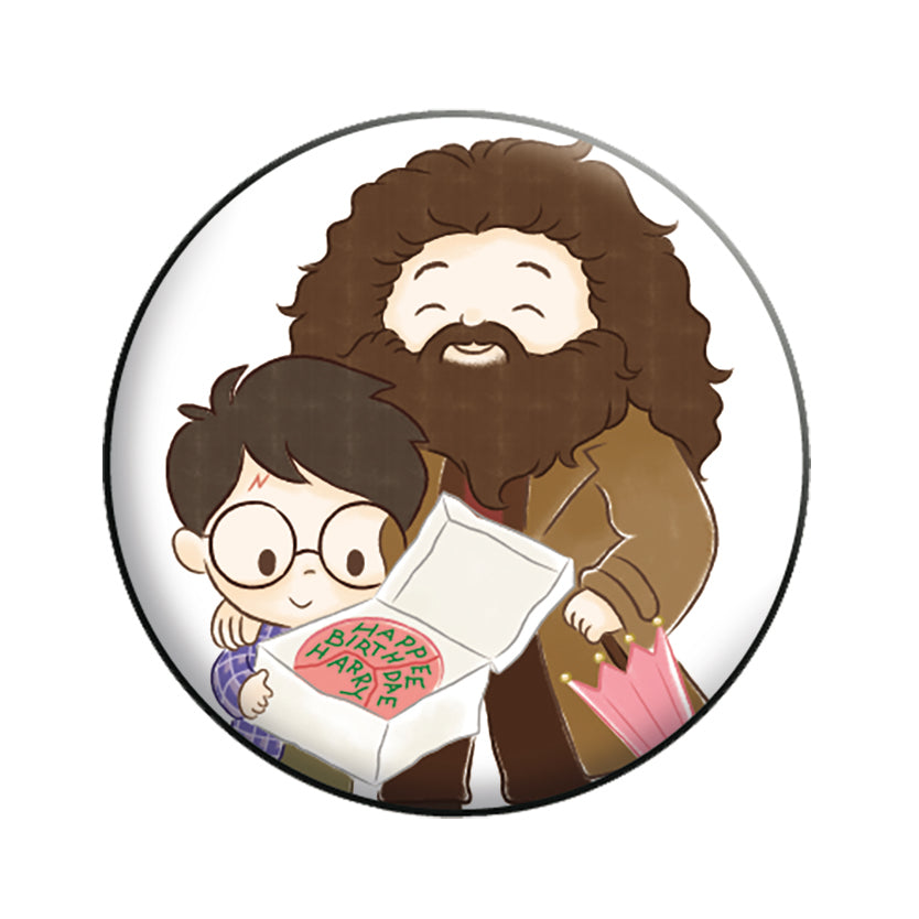 Harry Potter Harry  Hagrid 1.25" Button - 6 pc prepack