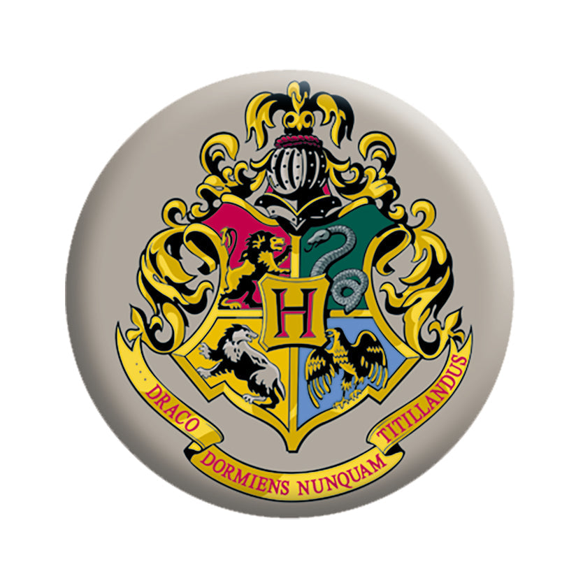 Harry Potter Hogwarts Crest 1.25" Button - 6 pc prepack