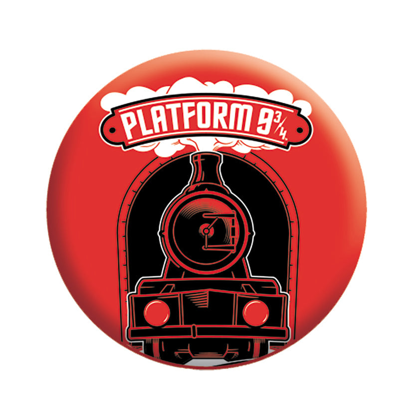 Harry Potter Platform 9  3/4 1.25" Button - 6 pc prepack