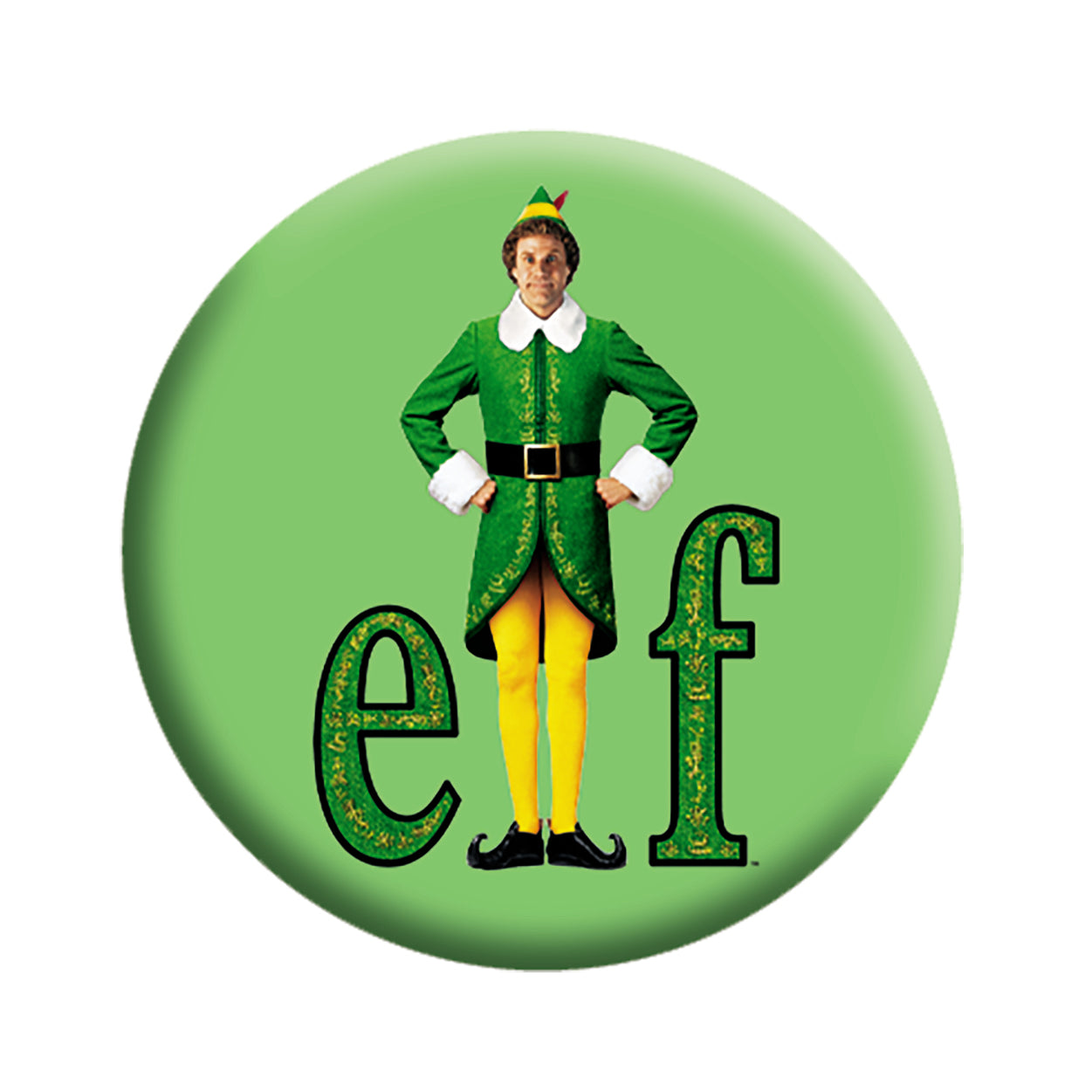 Elf Logo 1.25" Button - 6 pc prepack