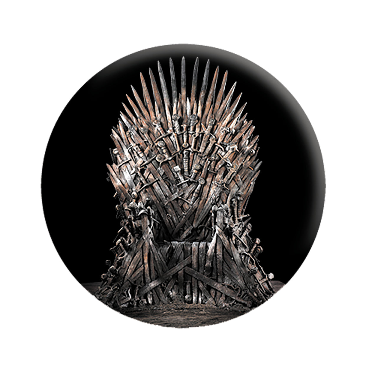 Game of Thrones Iron Throne 1.25" Button - 6 pc prepack
