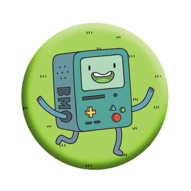 Adventure Time BM0 Frolicking 1.25" Button - 6 pc prepack