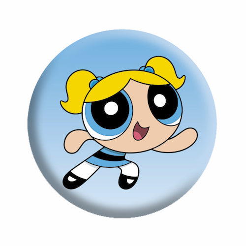 The Powerpuff Girls Bubbles 1.25" Button - 6 pc prepack