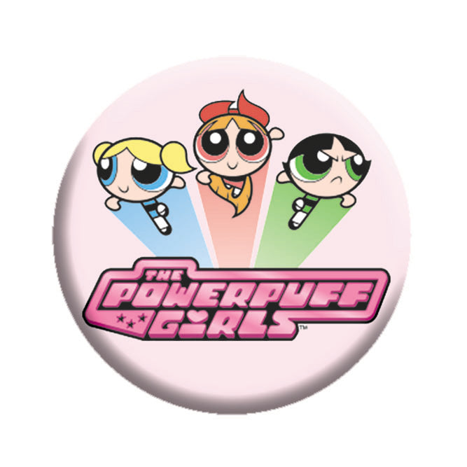Powerpuff Girls Logo 1.25" Button - 6 pc prepack