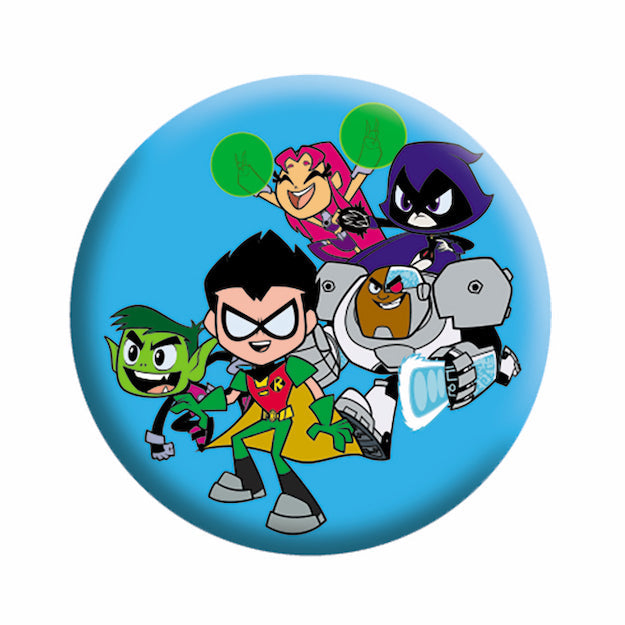 Teen Titans Go! Group 1.25" Button - 6 pc prepack