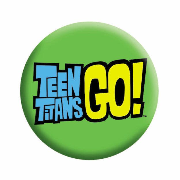 Teen Titans Go! Logo 1.25" Button - 6 pc prepack