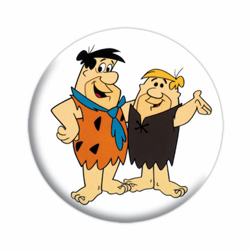 The Flintstones Fred  Barney 1.25" Button - 6 pc prepack