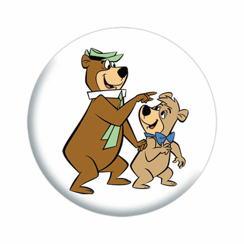 Yogi Bear Yogi  Boo-Boo 1.25" Button - 6 pc prepack