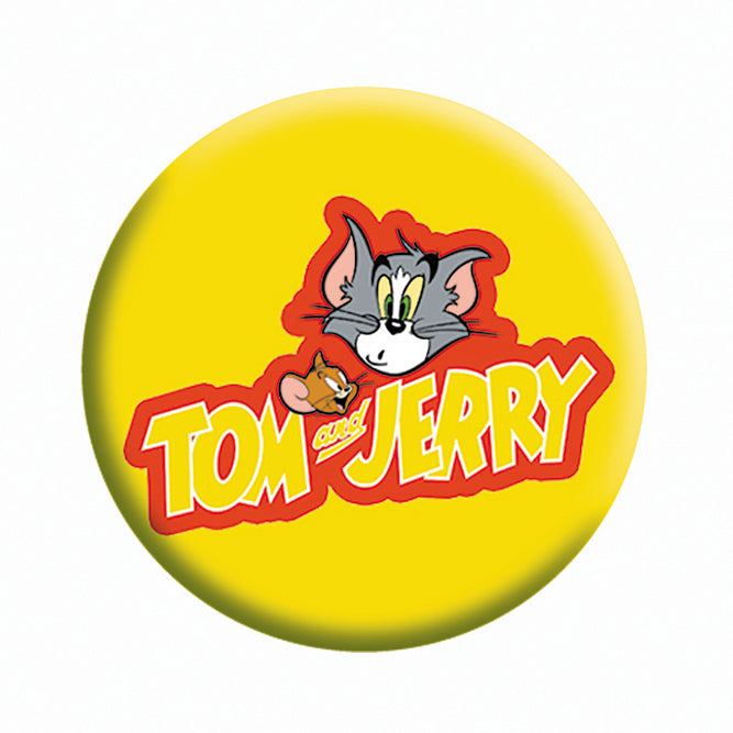 Tom  Jerry Logo 1.25" Button - 6 pc prepack