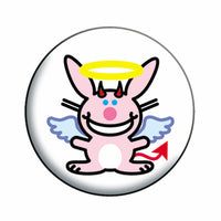 Thumbnail for It's Happy Bunny Angel Devil 1.25