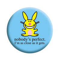 Thumbnail for It's Happy Bunny Nobody's Perfect 1.25