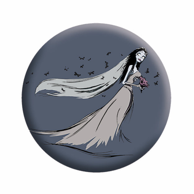 Corpse Bride Emily Walking 1.25" Button - 6 pc prepack