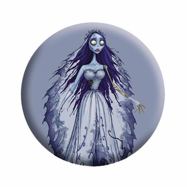 Corpse Bride Emily 1.25" Button - 6 pc prepack