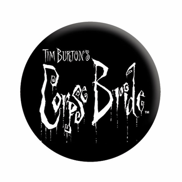 Corpse Bride Logo 1.25" Button - 6 pc prepack