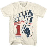 Thumbnail for BRUCE BROWN FILMS-BBF ON ANY SUNDAY-NATURAL ADULT S/S TSHIRT
