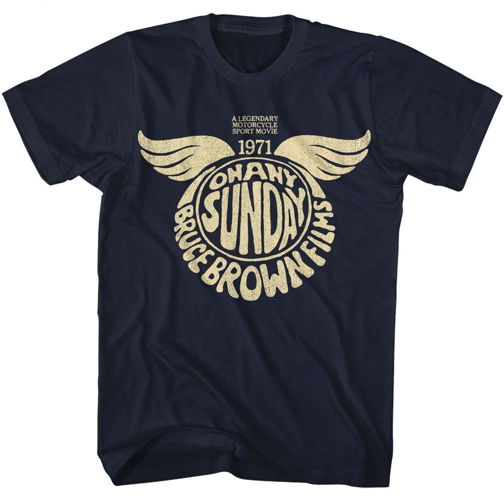 BRUCE BROWN FILMS-BBF OAS 1971-NAVY ADULT S/S TSHIRT