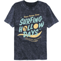 Thumbnail for BRUCE BROWN FILMS-BBF HOLLOW DAYS-MINERAL WASH NAVY ADULT S/S TSHIRT