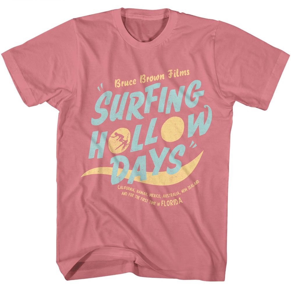 BRUCE BROWN FILMS-BBF HOLLOW DAYS-MAUVELOUS ADULT S/S TSHIRT