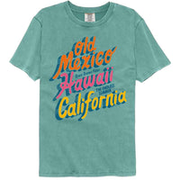Thumbnail for BRUCE BROWN FILMS-BBF SUMMER LOCATIONS-SEAFOAM ADULT S/S COMFORT COLOR TSHIRT