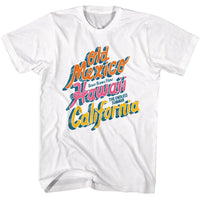 Thumbnail for BRUCE BROWN FILMS-BBF SUMMER LOCATIONS-WHITE ADULT S/S TSHIRT