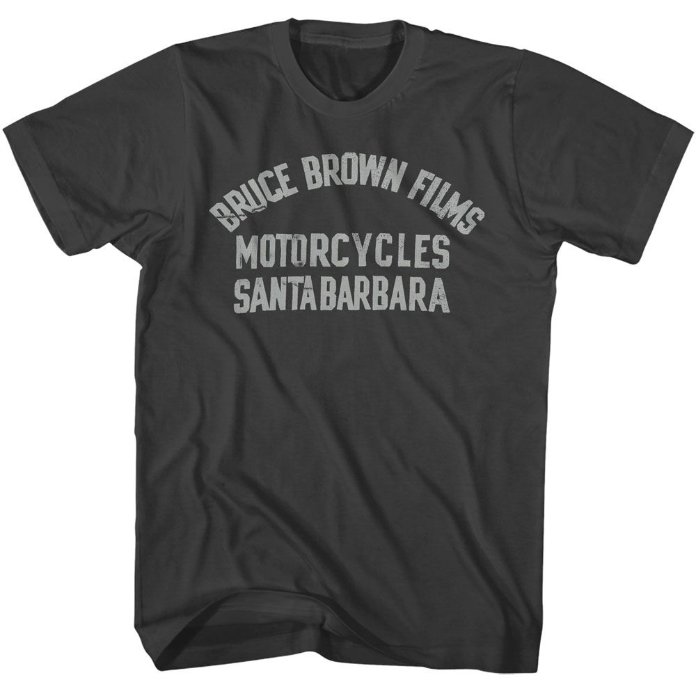 BRUCE BROWN FILMS-BBF MOTORCYCLES-SMOKE ADULT S/S TSHIRT