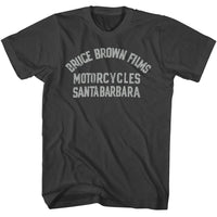 Thumbnail for BRUCE BROWN FILMS-BBF MOTORCYCLES-SMOKE ADULT S/S TSHIRT