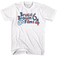 Thumbnail for BRUCE BROWN FILMS-BBF PATRIOTIC 64-WHITE ADULT S/S TSHIRT