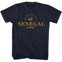 Thumbnail for BRUCE BROWN FILMS-BBF SENEGAL-NAVY ADULT S/S TSHIRT