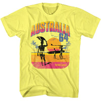 Thumbnail for BRUCE BROWN FILMS-BBF AUSTRALIA 64-YELLOW HEATHER ADULT S/S TSHIRT