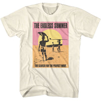 Thumbnail for BRUCE BROWN FILMS-BBF SEARCH FOR PERFECT WAVE-NATURAL ADULT S/S TSHIRT