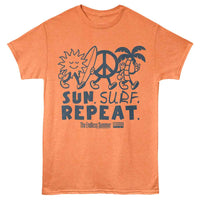 Thumbnail for Bruce Brown Films - Bbf Sun Surf Repeat T-Shirt