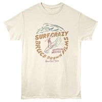 Thumbnail for Bruce Brown Films - Bbf Surf Crazy Mexico T-Shirt