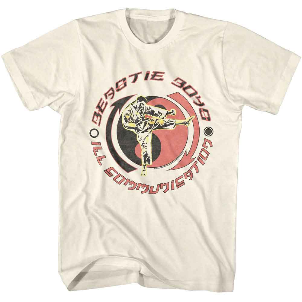 BEASTIE BOYS-BEASTIE BOYS BB YING YANG-NATURAL ADULT S/S TSHIRT