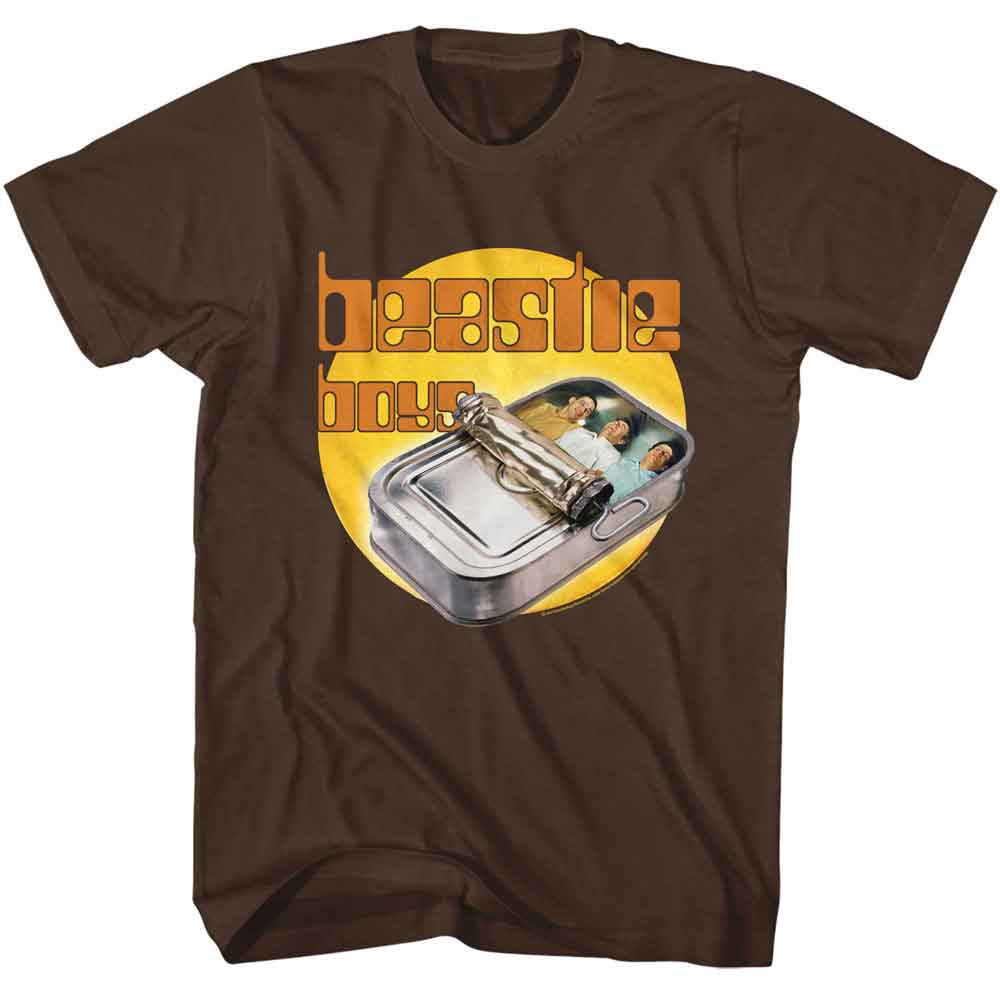 BEASTIE BOYS-BEASTIE BOYS HELLO NASTY CAN-DARK CHOCOLATE ADULT S/S TSHIRT