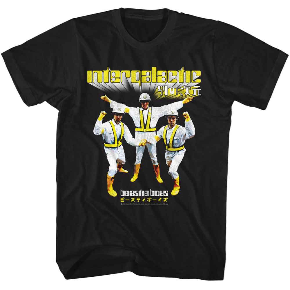 BEASTIE BOYS-BEASTIE BOYS INTERGALACTIC JAPAN-BLACK ADULT S/S TSHIRT