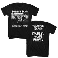 Thumbnail for BEASTIE BOYS-BEASTIE BOYS CHECK YOUR HEAD-BLACK ADULT S/S TSHIRT