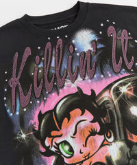 Thumbnail for Women Plus Size Betty Boop Killin' It Short Sleeve T-Shirt
