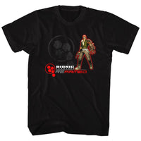 Thumbnail for BIONIC COMMANDO-REARMED-BLACK ADULT S/S TSHIRT
