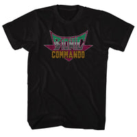 Thumbnail for BIONIC COMMANDO-PIXEL LOGO-BLACK ADULT S/S TSHIRT