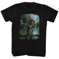 Thumbnail for BIONIC COMMANDO-DAMAGED ROAD-BLACK ADULT S/S TSHIRT