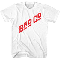 Thumbnail for BAD COMPANY-REDLOGO-WHITE ADULT S/S TSHIRT