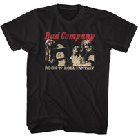 Thumbnail for BAD COMPANY-ROCK N ROLL FANTASY-BLACK ADULT S/S TSHIRT