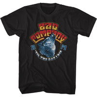 Thumbnail for BAD COMPANY-WOLF HEAD 74-BLACK ADULT S/S TSHIRT