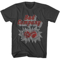 Thumbnail for BAD COMPANY-BAD COMPANY STRAIGHT SHOOTER-SMOKE ADULT S/S TSHIRT