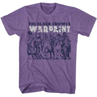 Thumbnail for BLACK CROWES-THE BLACK CROWES WARPAINT-PURPLE HEATHER ADULT S/S TSHIRT