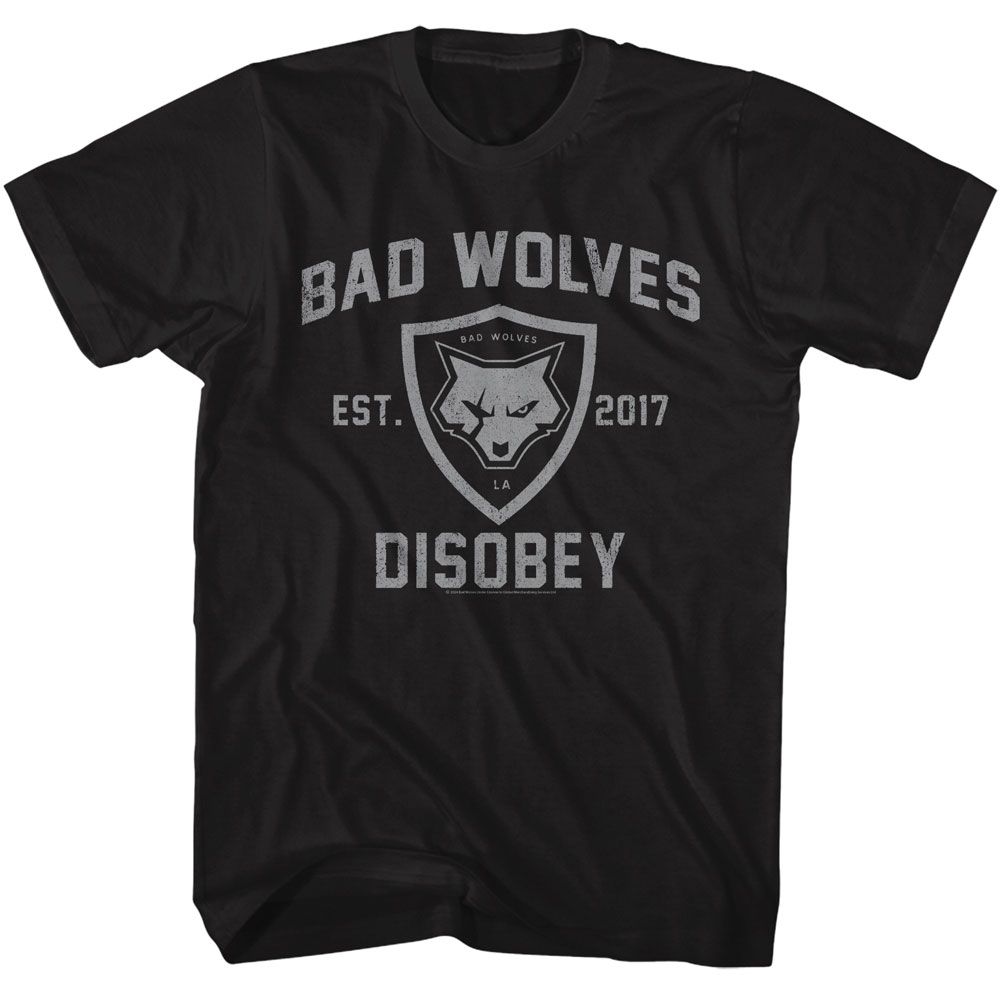 BAD WOLVES-BAD WOLVES DISOBEY-BLACK ADULT S/S TSHIRT