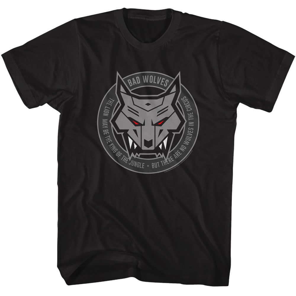 BAD WOLVES-BAD WOLVES NO WOLVES IN THE CIRCUS-BLACK ADULT S/S TSHIRT