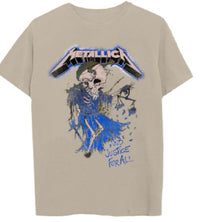 Thumbnail for METALLICA - JUSTICE FOR ALL BEIGE TEE
