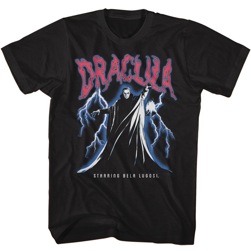 BELA LUGOSI-BELA LUGOSI LIGHTNING-BLACK ADULT S/S TSHIRT