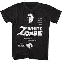 Thumbnail for BELA LUGOSI-BELA LUGOSI W ZOMBIE 1C-BLACK ADULT S/S TSHIRT
